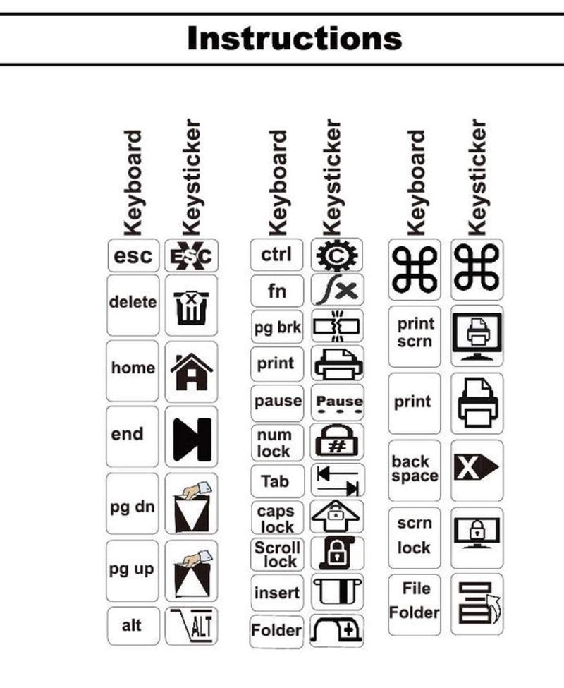 Sovereign GA Arabic Keyboard Stickers with Fluorescent Inlays. Large Symbols Will Not Wear, Smudge or Fade. Arabic Conversion for All Laptop and Desktop Keyboards. Free Wallet/Purse Sized Magnifier. - Image 2
